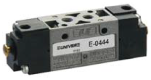 Zawór 5/2 z gw. M5 powrót impuls pneum. (E-0444) seria E - Univer