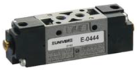 Zawór 5/2 z gw. M5 powrót impuls pneum. (E-0444) seria E - Univer