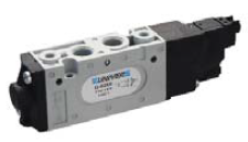 Elektrozawór 5/2 powrót sprężyna mechaniczna (G-6261) seria G6 - Univer