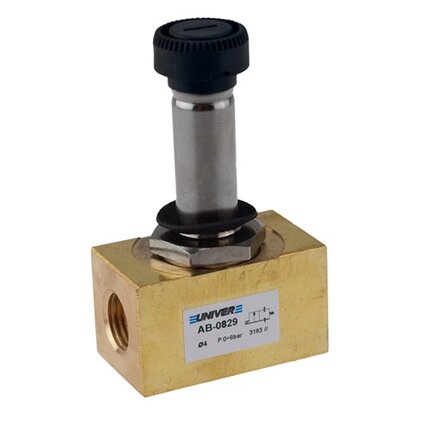 Elektrozawór mini 2/2 NC śr.4, G1/4 (AB-0829) seria U2 (AB) - Univer