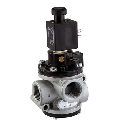 Elektrozawór suwakowy 3/2 NO, G3/4 (AF-2541) seria AF - Univer