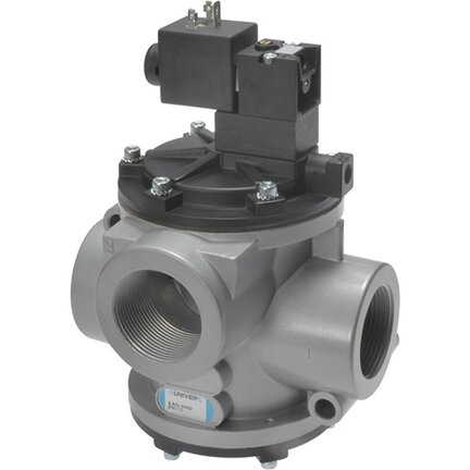 Elektrozawór suwakowy 3/2 NC, G1 1/2 (AF-2565) seria AF - Univer