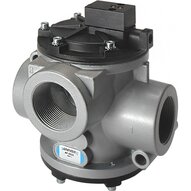 Zawór suwakowy 3/2 NC/NO, G1 1/2 sterowany sygnałem pneumatycznym (AF-2620) seria AF - Univer