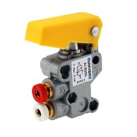 Wyłącznik krańcowy 3/2 NO 4x2 przycisk-sprężyna (AI-9360) seria JET - Univer