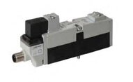Zawór 5/2, śr.26 mm, powrót sprężyna pneumo-mechan. (BDB-424024) seria BD - Univer