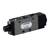 Zawór G1/8, sterowany sygnałem pneumat. (CM-500A) seria CM - Univer