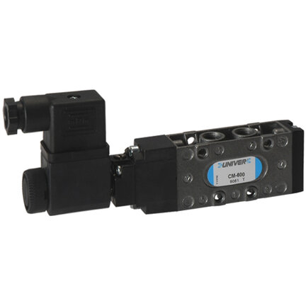 Zawór G1/4, sterowany sygnałem elektrycznym (CM-9600) seria CM - Univer