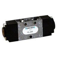 Zawór G1/8, sterowany sygnałem pneumatycznym (CL-220) seria CL - Univer