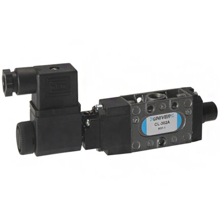 Zawór G1/8, sterowany sygnałem elektrycznym (CL-302A) seria CL - Univer