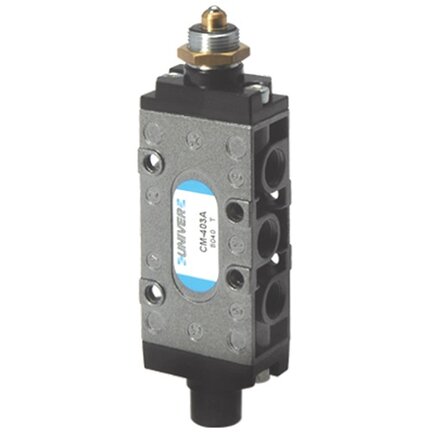 Zawór G1/8, popychacz montaż tablicowy-nakrętka (CM-403A) seria CM - Univer