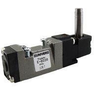 Zawór 5/2 powrót sprężyna (E-0220) seria E - Univer