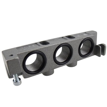 Płyta końcowa zasilająca G3/8 (CP-9105) - Univer