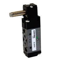 Zawór 5/2 z gw. M5 powrót sprężyna (E-0420) seria E - Univer