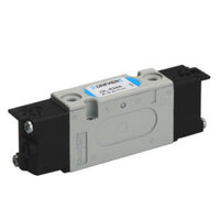 Elektrozawór 5/2 powrót sprężyna pneumo-mechaniczna (GL-6260) seria GL6 - Univer