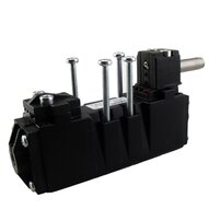Zawór 5/2 powrót sprężyna (F-0220) seria F - Univer