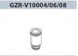 Złączka prosta przewód 4 mm (GZR-V10004) - Univer