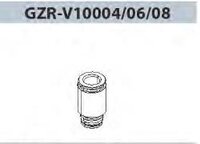 Złączka prosta przewód 6 mm (GZR-V10006) - Univer