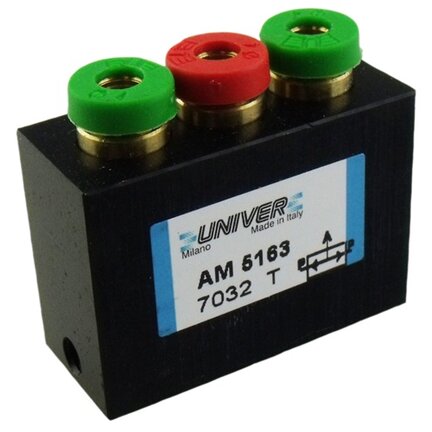 Zawór selektywny "OR" złączki 4x2 (AM-5163) seria AM-51 - Univer