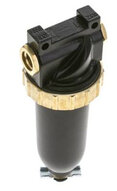 Filtr dokładny STANDARD G1/4, zbiornik metalowy, wielkość 1