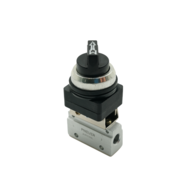 Zawory pilotowe sterowane przełącznikiem 3/2 G 1/8" i G 1/4" seria JLW - PNEUER