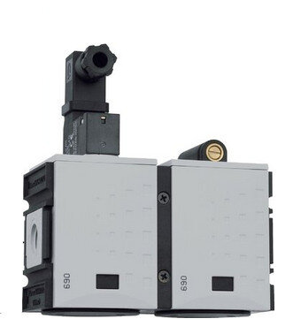 Jednostki załączające, zawór Soft-start i elektrozawór lub zawór pneumatyczny, 3/2 G1/4" - G 1", do stacji FRL Futura, wielkość 1 - 4 - Air-Com