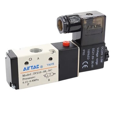 Elektrozawór 3/2 M5 bistabilny, 12VDC, 3V120M5F - Airtac