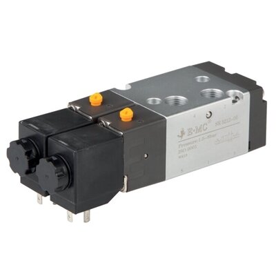 Zawory elektromagnetyczne 5/2 i 5/3 do wysp zaworowych S1R i S2R - EMC