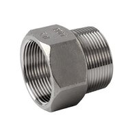 Adaptery BSP-NPT ze stali nierdzewnej