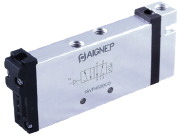 Elektrozawór 5/2 monostabilny (18VP4500C0) seria 18VP - Univer