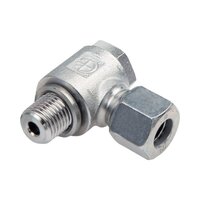 Złączki hydrauliczne kątowe Banjo, stal - Air-Com