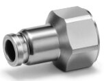 Złączka żeńska, push-in średnica 6 (KQB2F06-G02-F) - SMC