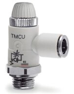 Zawór dławiąco-zwrotny wkręcany, dławienie na wylocie TMCU972-1/8-4 - Camozzi