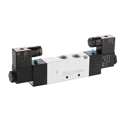 Elektrozawory 5/3 G 1/8" - G 1/2" seria JLE - PNEUER