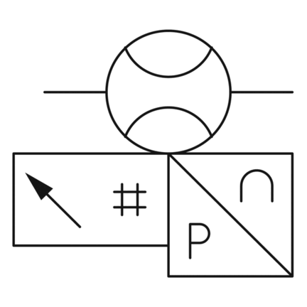 Czujnik przepływu AF2 z rurą pomiarową, 652, G1/2, Ethernet (G652AV004JA0010) - Aventics