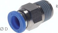 Złączka prosta wtykowa R1/8-4 (teflon)