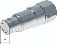 Króciec do szybkozłączki hydraulicznej Flat-Face G 1/4, wlk. 1 - Cejn