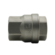 Zawór zwrotny 2-częściowy G 1-1/2" stal nierdzewna - Air-Com