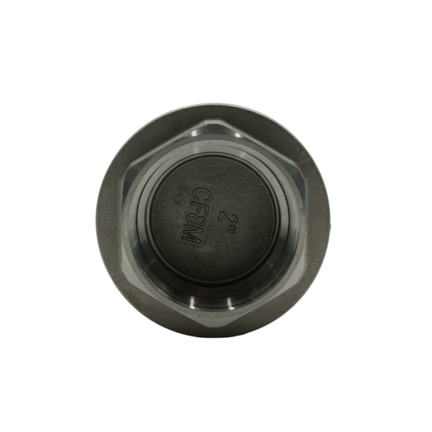 Zawór zwrotny 2-częściowy G 1-1/2" stal nierdzewna - Air-Com