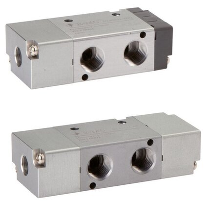 Zawory pneumatyczne 3/2 G 1/4", seria RV20 - EMC