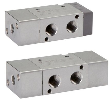 Zawory pneumatyczne 3/2 G 1/4", seria RV30 - EMC