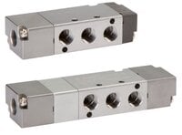 Zawory pneumatyczne 5/2 i 5/3 G1/8", seria RV10 - EMC
