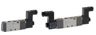 Elektrozawory 5/2 i 5/3 G 1/8", seria RV10 - EMC