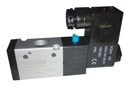 Elektrozawór 3/2 NC G1/4 24V AC - PNEUER