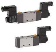 Elektrozawory 5/2 i 5/3 G 1/4", seria RV20 - EMC