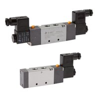 Elektrozawory 5/2 i 5/3 G1/4", seria RV30 - EMC