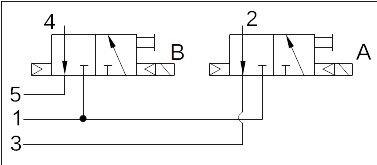 Elektrozawór 3/2 NC/NC do wyspy zaworowej S2V - Emc