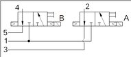 Elektrozawór 3/2 NC/NC do wyspy zaworowej S2V - Emc