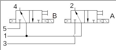 Elektrozawór 2x3/2 NO/NO do wyspy zaworowej S1V - Emc