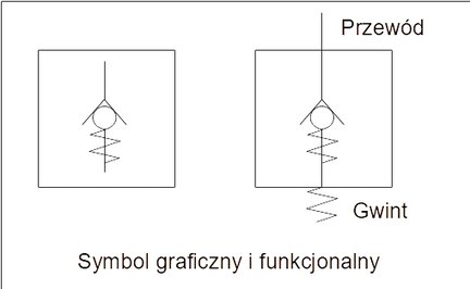 Zawór zwrotny wtykowy R1/8-8, przepływ od przewodu do gwintu, uszczelnienie gwintu teflon