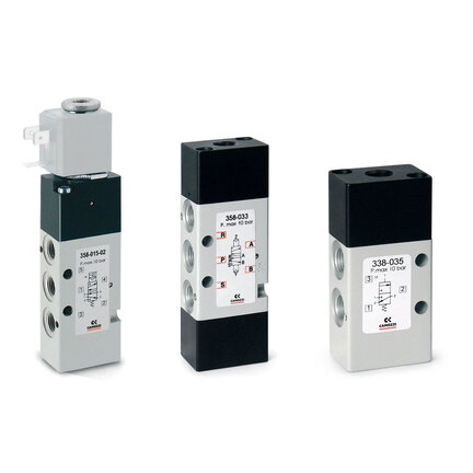 Elektrozawór (348D-E15-02IL), serii 3 - Camozzi